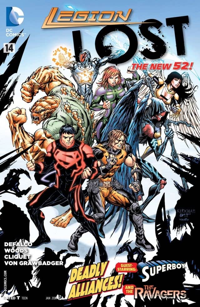 Legion Lost #14 cover