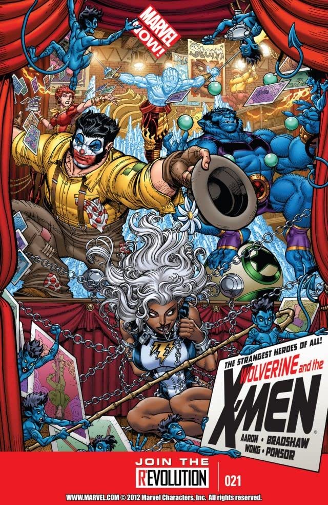 Wolverine & the X-Men #21 cover