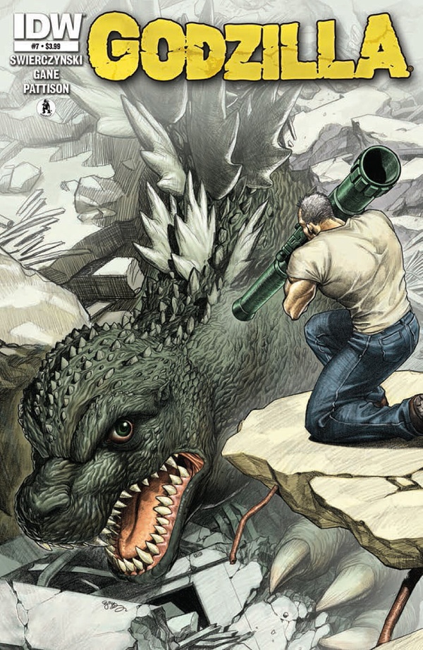 Godzilla #7 cover