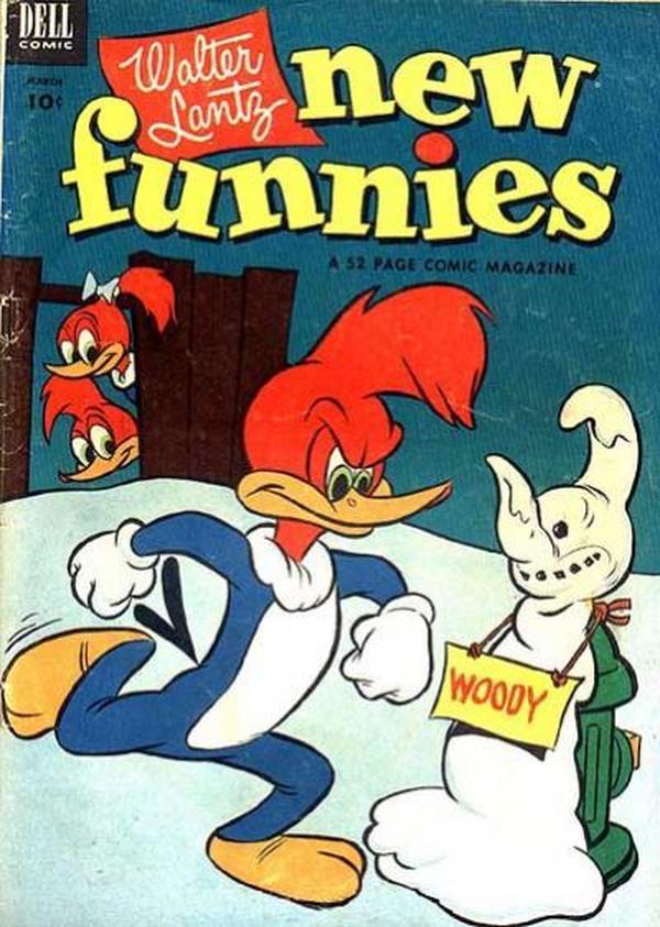 Walter Lantz New Funnies #193 cover