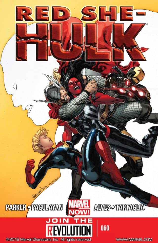 Red She-Hulk #60 cover