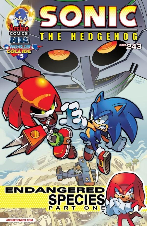Sonic the Hedgehog #243 cover