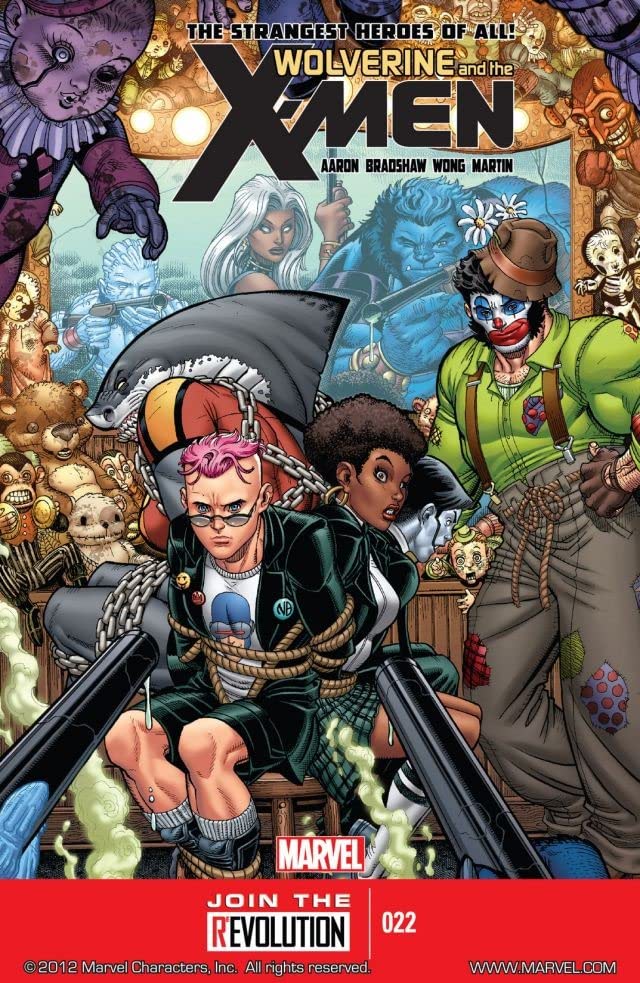 Wolverine & the X-Men #22 cover