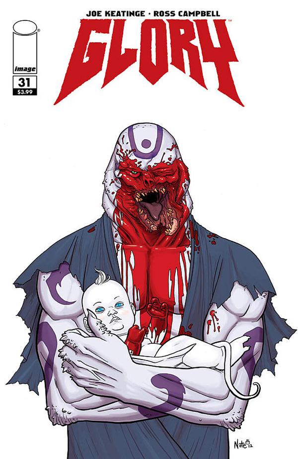 Glory #31 cover