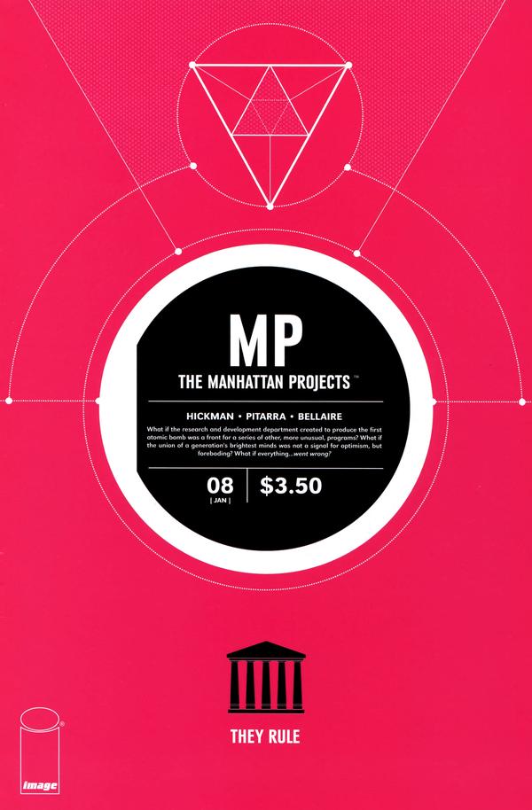 The Manhattan Projects #8 cover