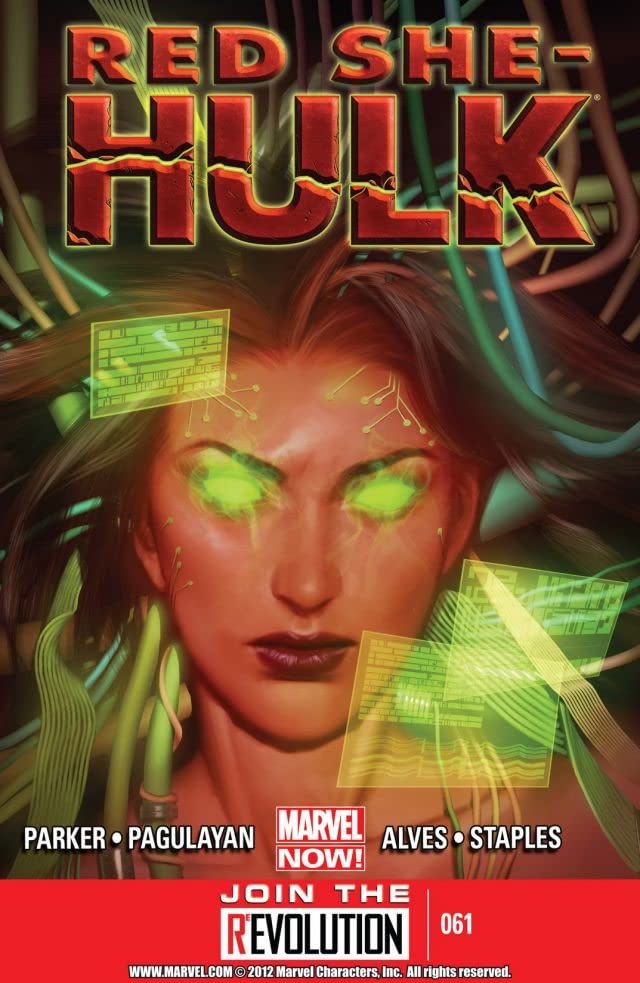 Red She-Hulk #61 cover