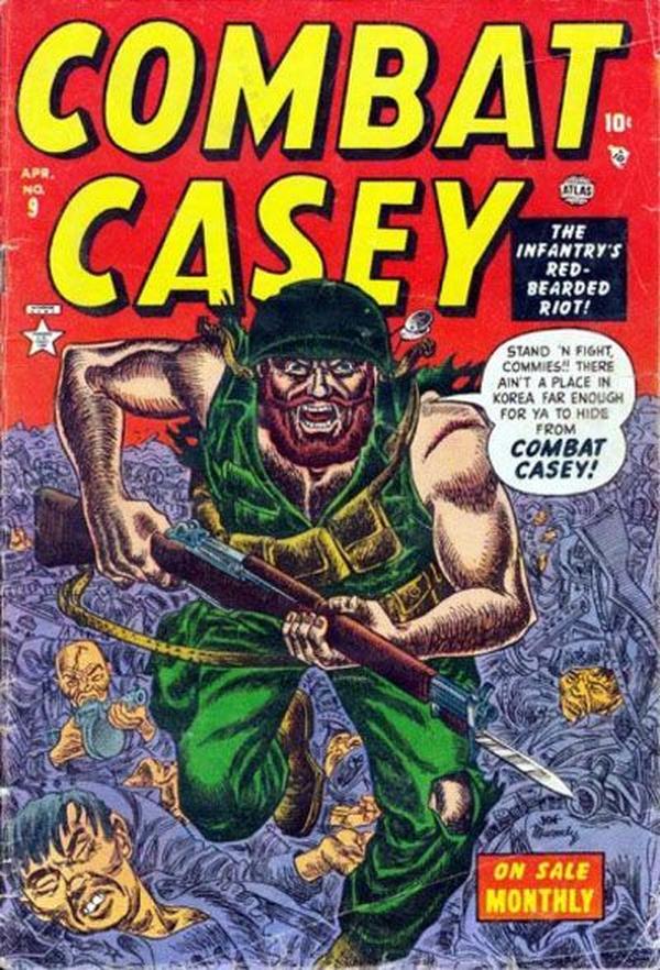 Combat Casey #9 cover