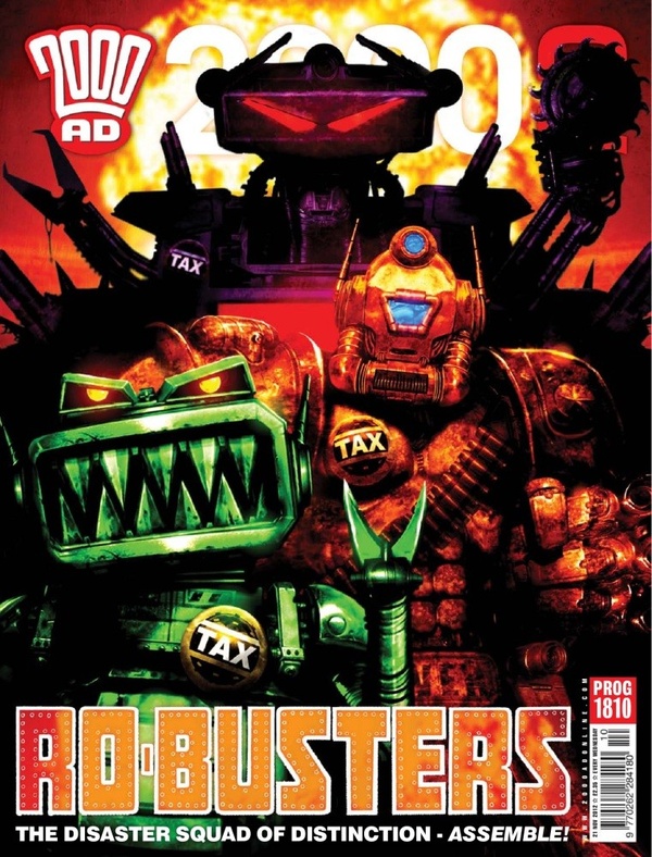 2000 AD #1810 cover