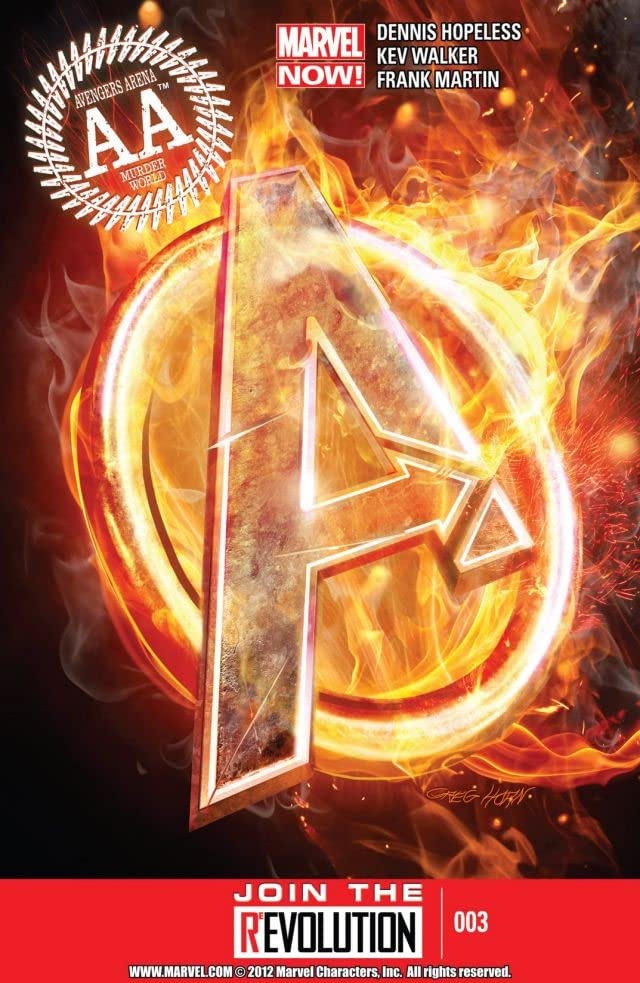 Avengers Arena #3 cover