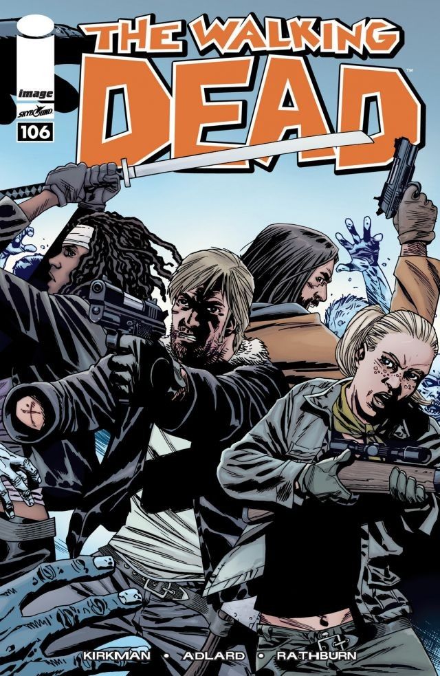 The Walking Dead #106 cover
