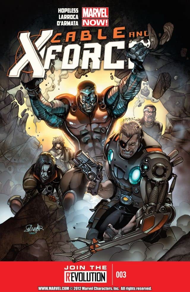 Cable and X-Force #3 cover
