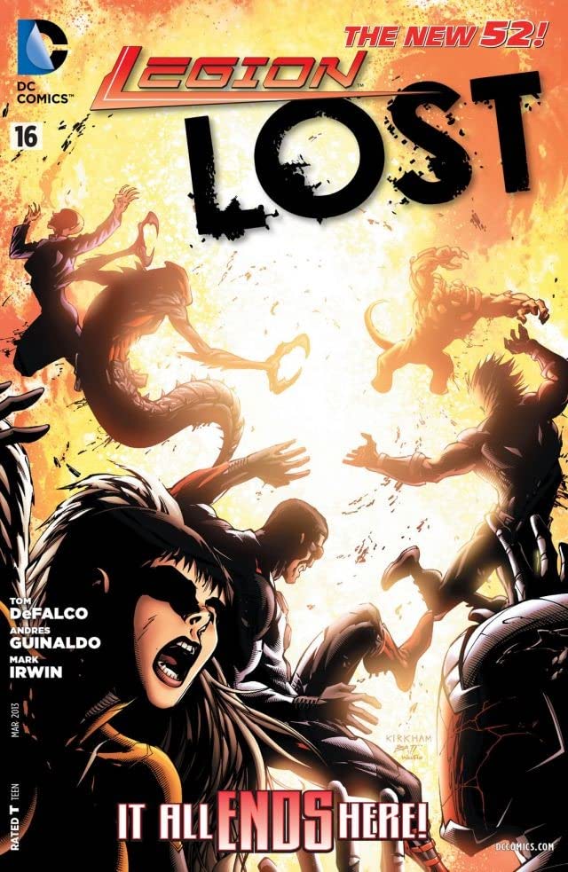 Legion Lost #16 cover