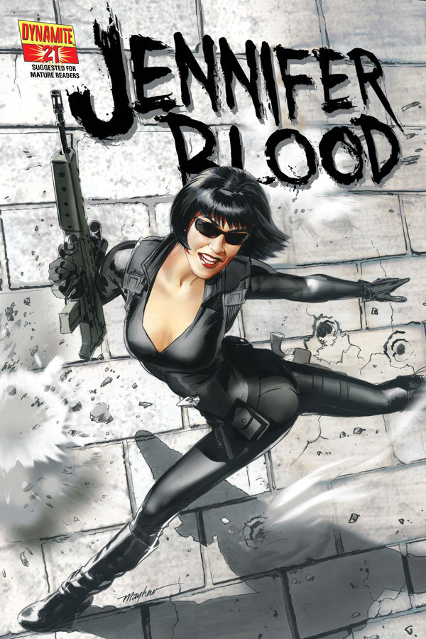 Jennifer Blood #21 cover