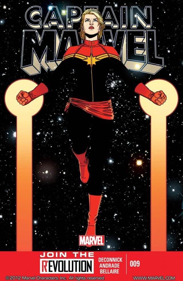 Captain Marvel #9 cover
