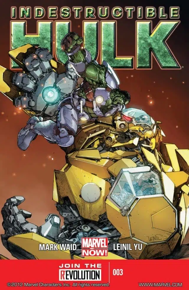 Indestructible Hulk #3 cover