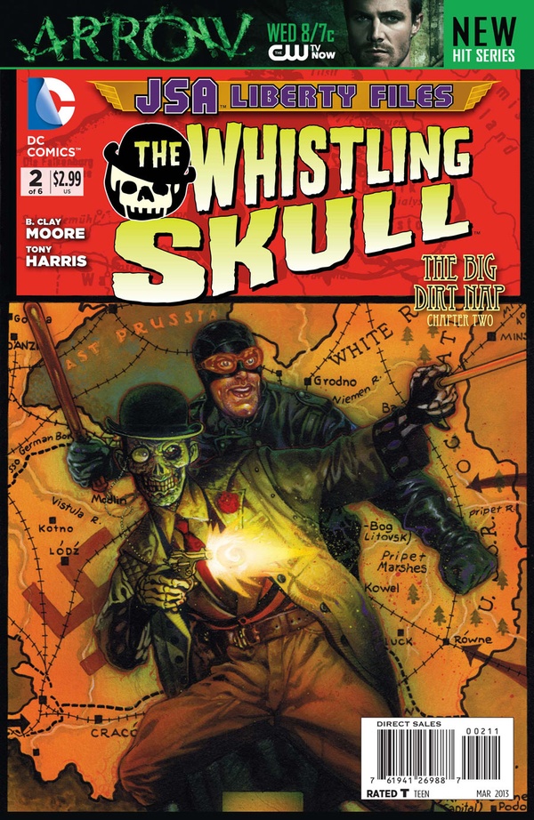 JSA Liberty Files: The Whistling Skull #2 cover