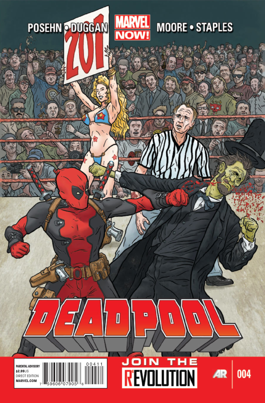 Deadpool #4 cover