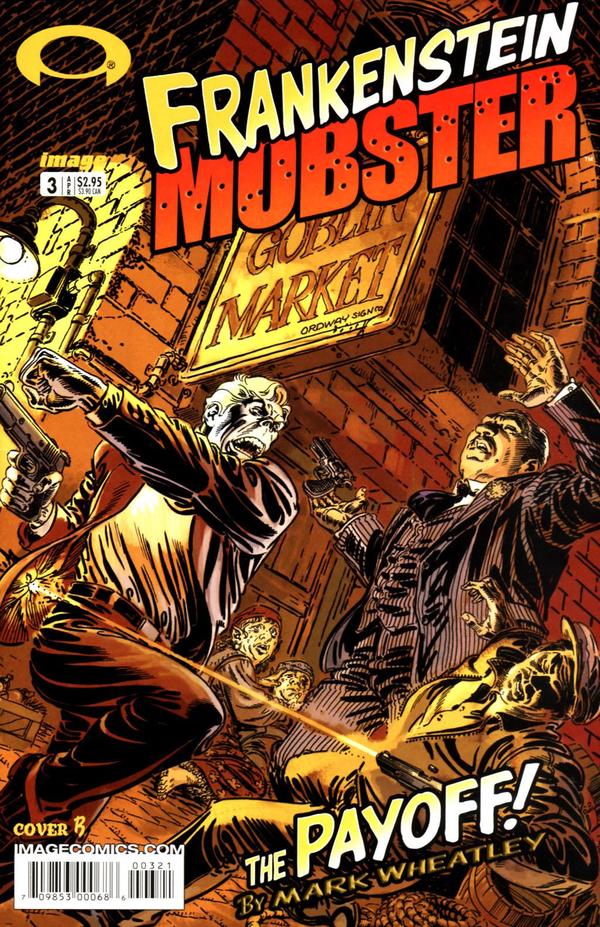Frankenstein Mobster #3 cover