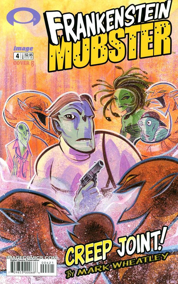 Frankenstein Mobster #4 cover