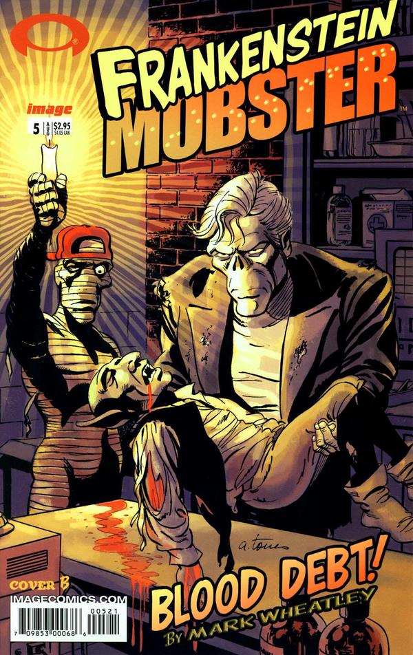 Frankenstein Mobster #5 cover