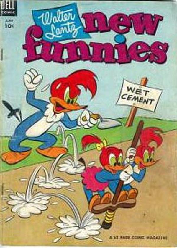 Walter Lantz New Funnies #196 cover