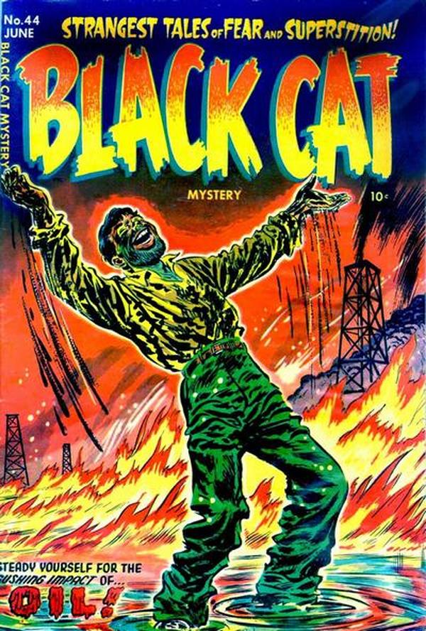 Black Cat Comics #44 cover
