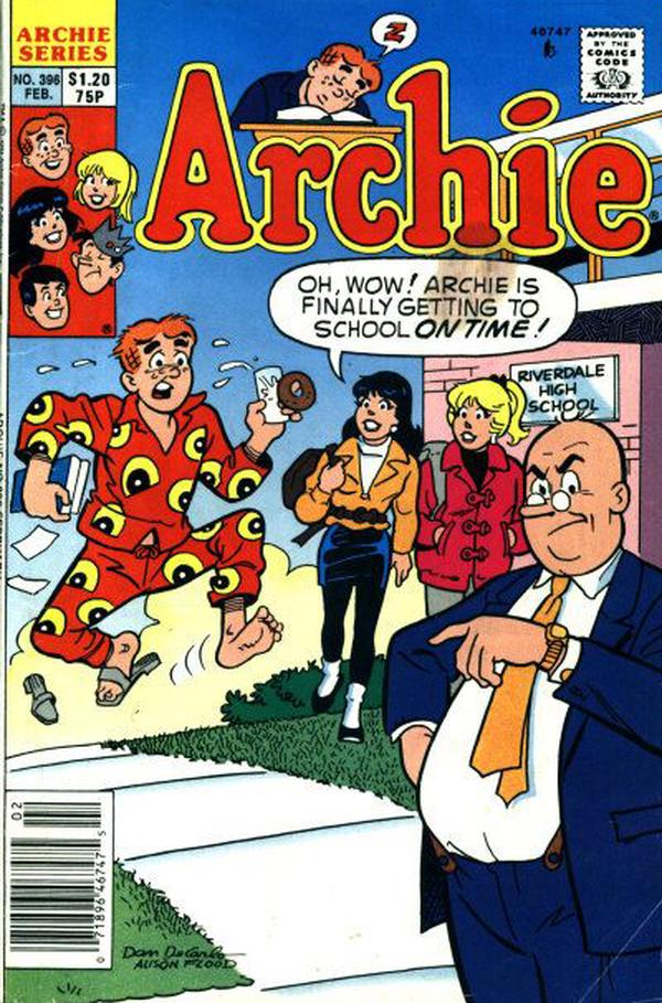 Archie #396 cover