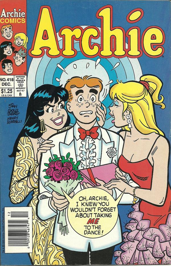 Archie #418 cover