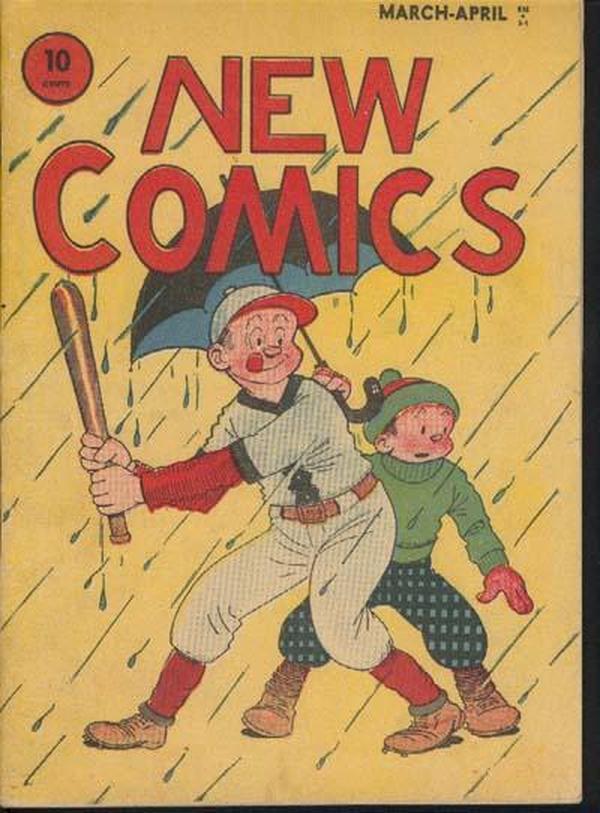 New Comics #4 cover
