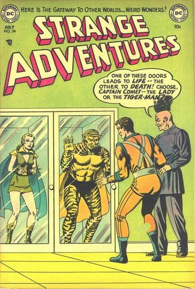 Strange Adventures #34 cover