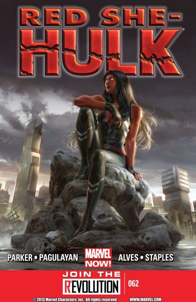 Red She-Hulk #62 cover