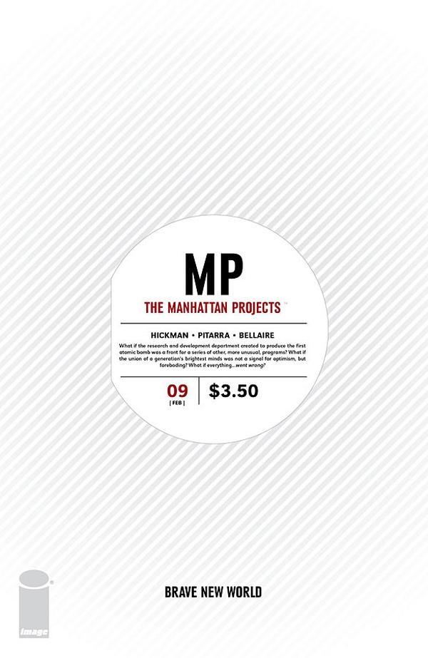The Manhattan Projects #9 cover