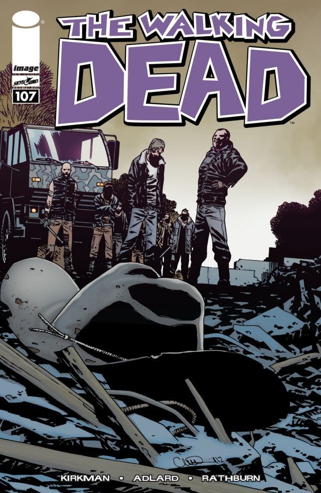 The Walking Dead #107 cover