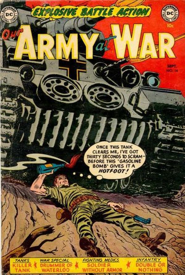 Our Army at War #14 cover