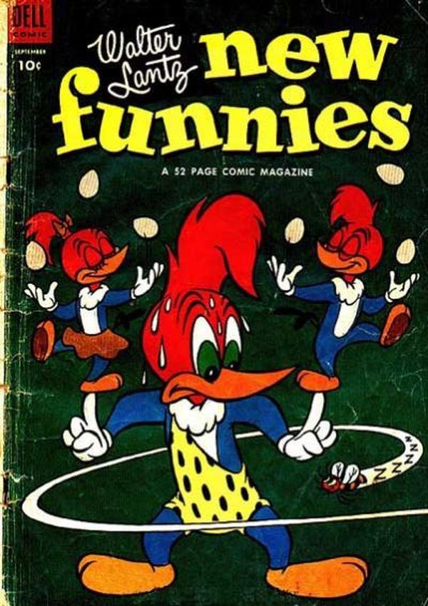 Walter Lantz New Funnies #199 cover