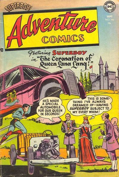 Adventure Comics #192 cover
