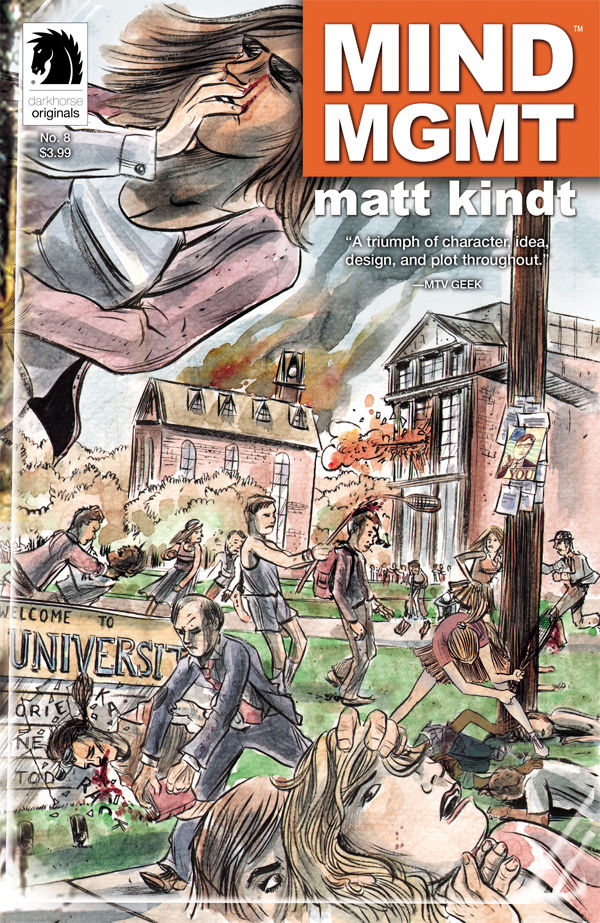 Mind MGMT #8 cover