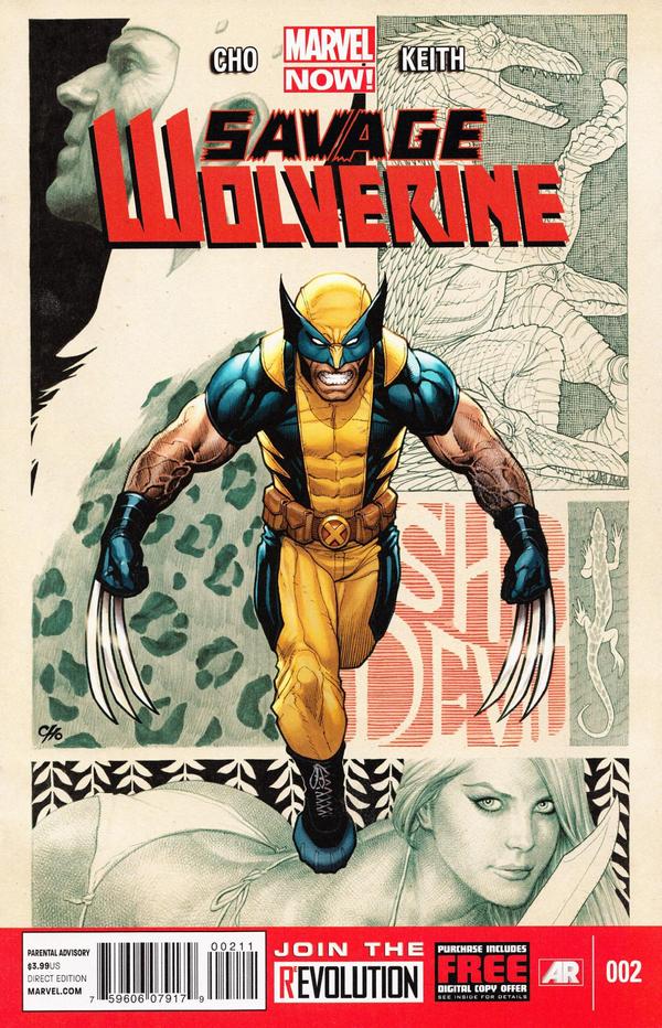 Savage Wolverine #2 cover