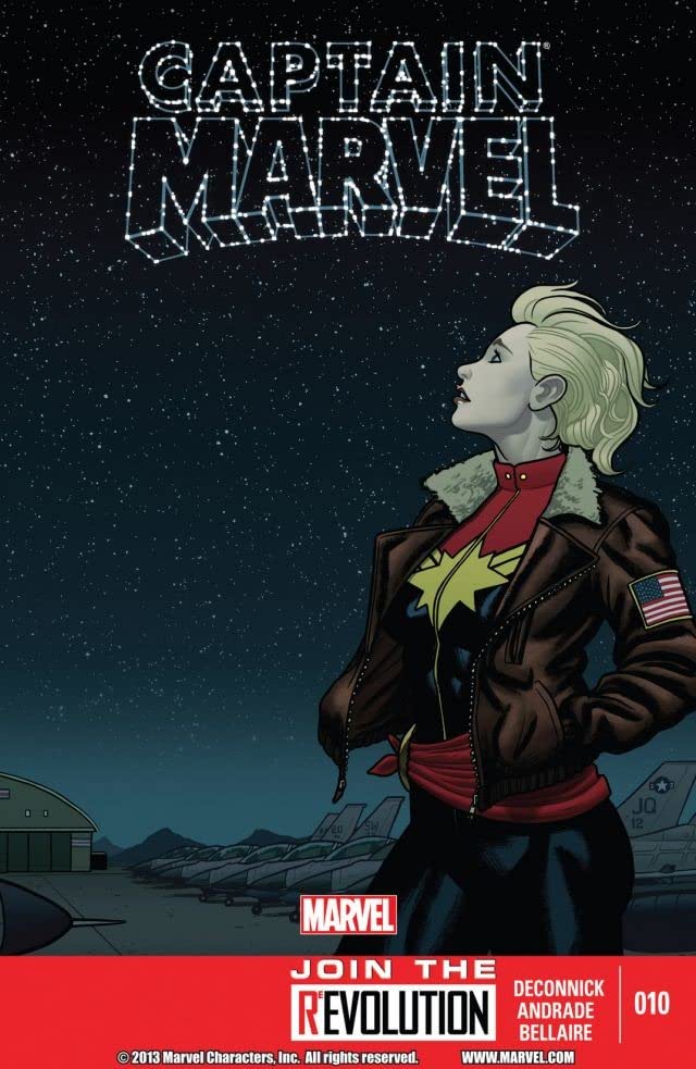 Captain Marvel #10 cover