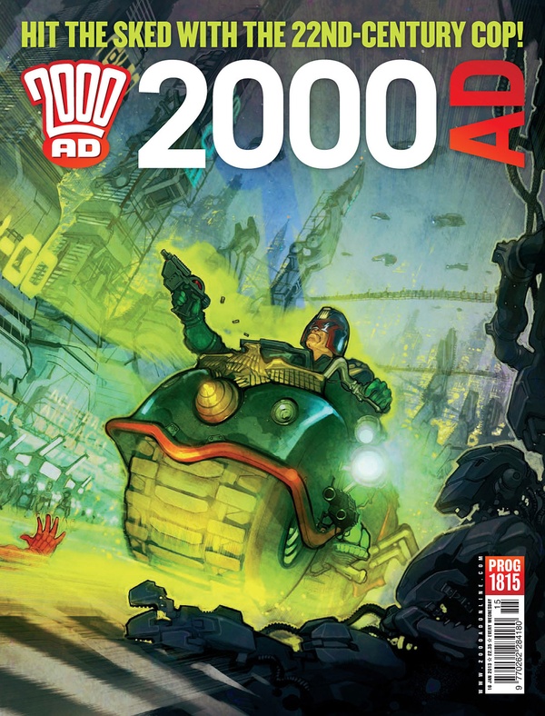 2000 AD #1815 cover