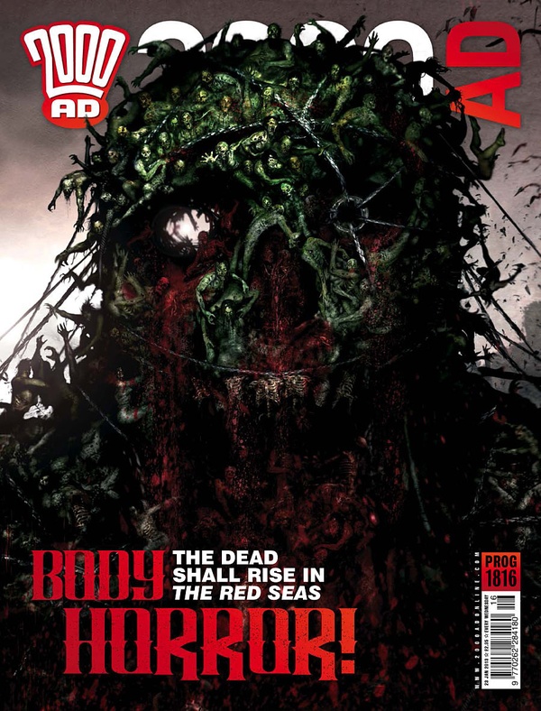 2000 AD #1816 cover