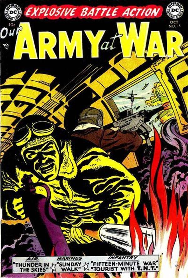 Our Army at War #15 cover