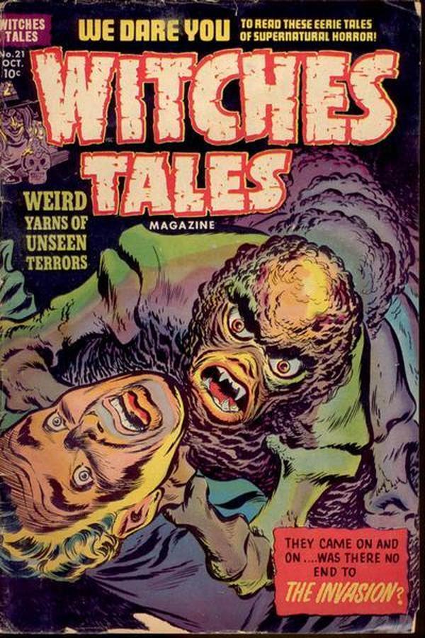 Witches Tales #21 cover