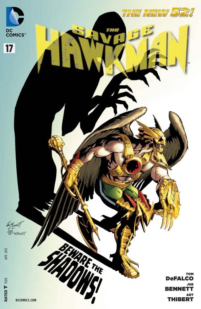 The Savage Hawkman #17 cover