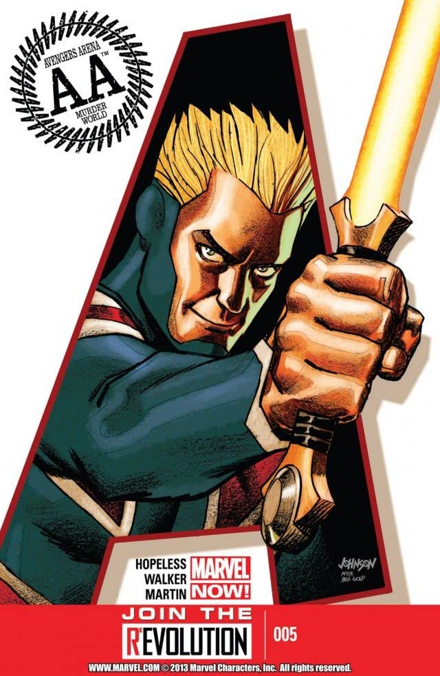 Avengers Arena #5 cover