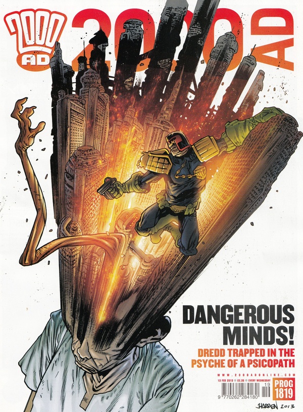 2000 AD #1819 cover
