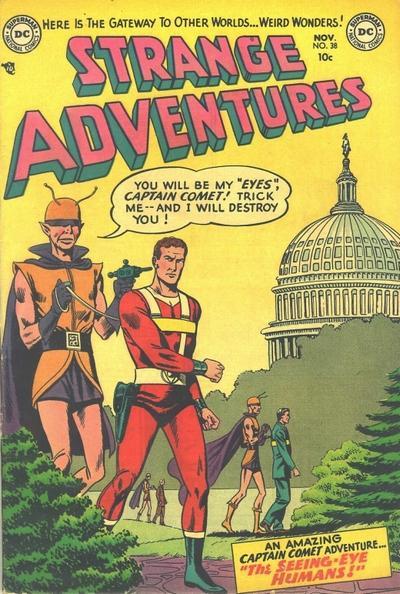 Strange Adventures #38 cover