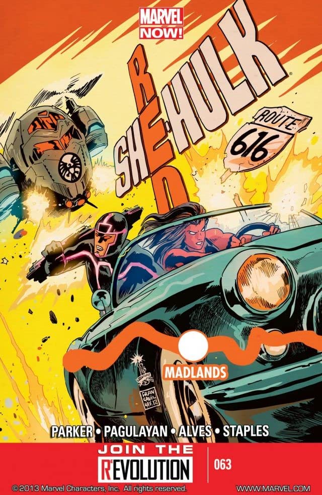 Red She-Hulk #63 cover