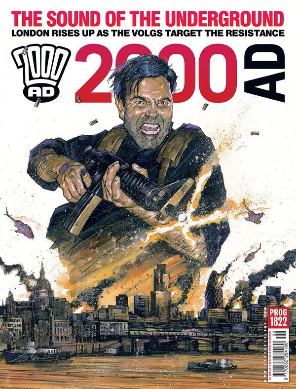 2000 AD #1822 cover