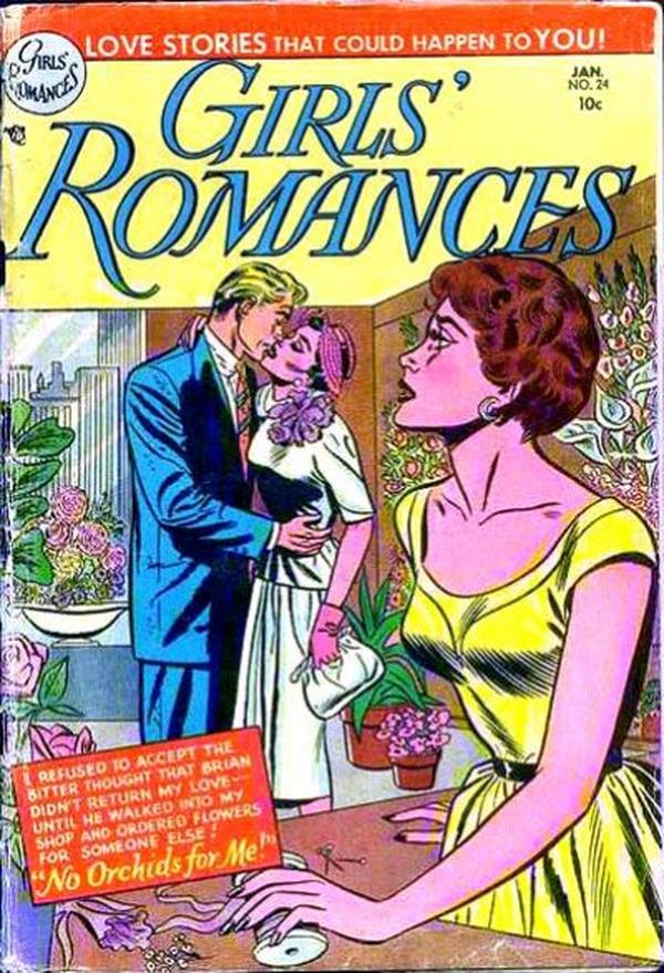 Girls' Romances #24 cover